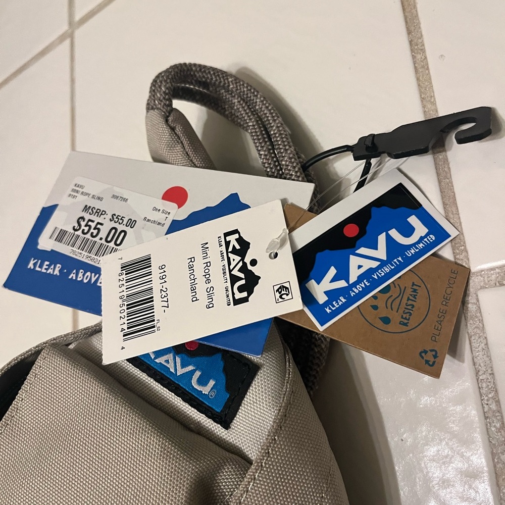 Kavu Mini Rope Sling Bag Ranchland - NWT - Picture 7 of 13